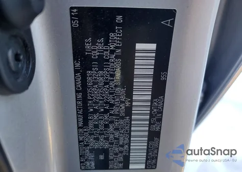 2015 Lexus Rx 350 Base from USA, damaged, VIN 2T2BK1BA5FC262394